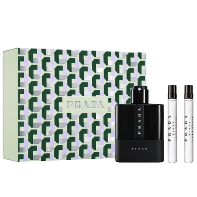 Prada Luna Rossa Black Eau De Parfum Gift Set 50ml