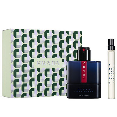 Prada Luna Rossa Ocean Eau De Parfum Gift Set 50ml