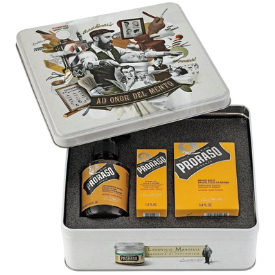 Proraso Metal Beard Wood & Spice Gift Set
