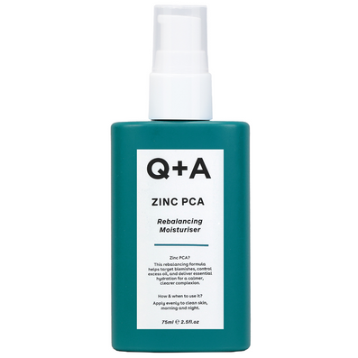 Q+A Zinc PCA Rebalancing Moisturiser 75ml