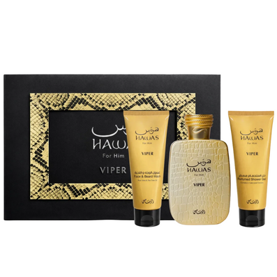Rasasi Hawas Viper Eau De Parfum Gift Set 100ml