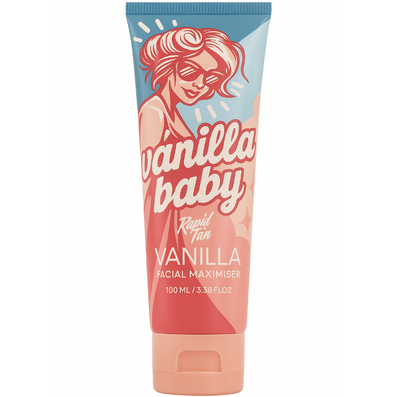Rapid Tan Vanilla Baby Facial Tan Maximiser Lotion 100ml