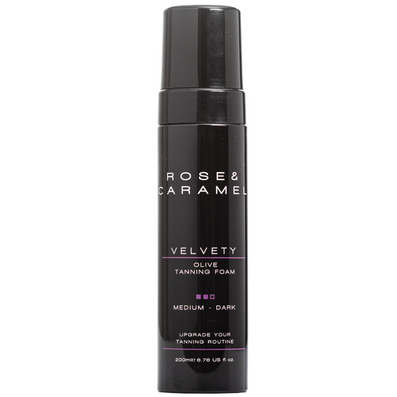 Rose & Caramel Velvety Medium-Dark Olive Self-Tanning Mousse 200ml