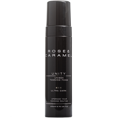 Rose & Caramel Unity Unisex Ultra Dark Unisex Tanning Foam 200ml