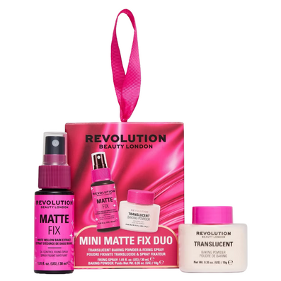Makeup Revolution Mini Matte Fix Duo