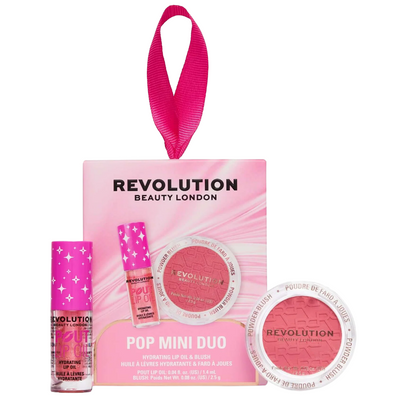 Makeup Revolution Pop Mini Lip Oil & Blush Duo