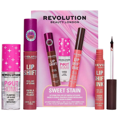 Makeup Revolution Sweet Stain Lip Trio Gift Set