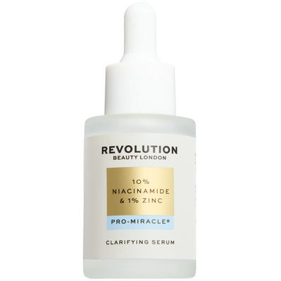 Makeup Revolution Pro Miracle 10% Niacinamide 1% Zinc Serum 30ml