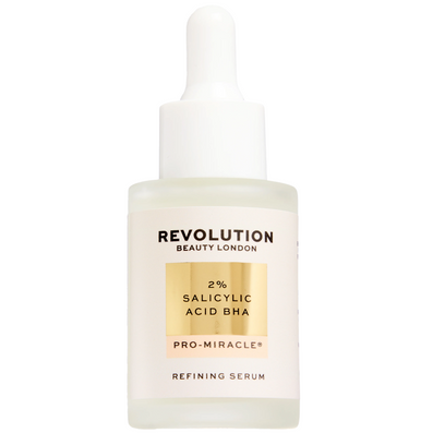 Makeup Revolution Pro Miracle 2% Salicylic Acid BHA Anti-Blemish Refining Serum 30ml
