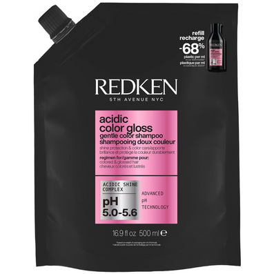 Redken Acidic Colour Gloss Shampoo Refill Pouch 500ml