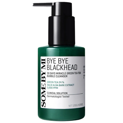 Some By Mi 30 Days Bye Bye Blackhead Miracle Green Tea-Tox Bubble Cleanser 120g