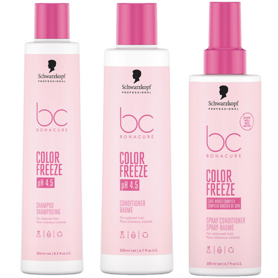 Schwarzkopf Professional BC Bonacure Clean pH 4.5 Colour Freeze Bundle