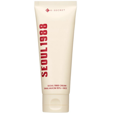 K-Secret Seoul 1988 Cream: Snail Mucin 93% + Rice 100ml