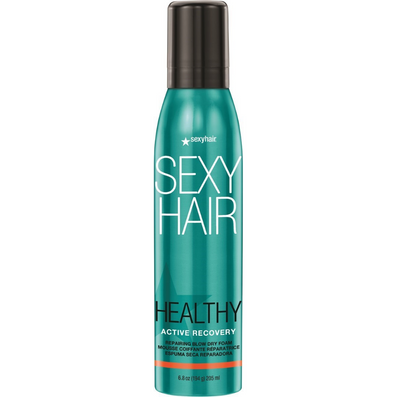 Sexy Hair Healthy Active Recovery Repairing Blow Dry Foam 205ml