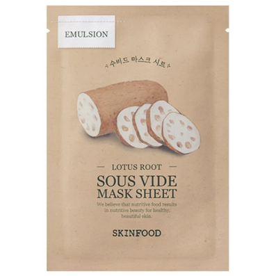 SKINFOOD Lotus Root Sous Vide Sheet Mask 20g