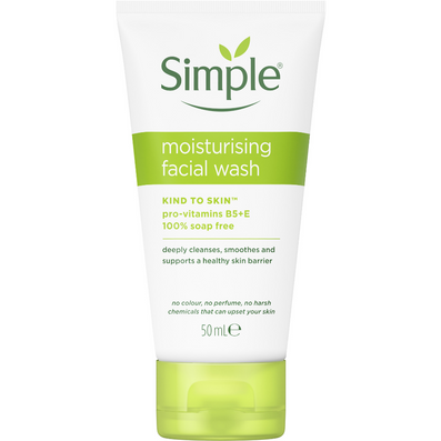 Simple Kind To Skin Moisturising Facial Foam Wash 50ml
