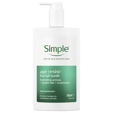 Simple Age Resist+ Facial Cleanser 240ml