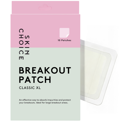Skin Choice Breakout Classic XL Hydrocolloid Acne Pimple Patches x10