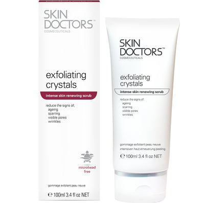 Skin Doctors Exfoliating Crystals Intense Skin Renewing Scrub 100ml