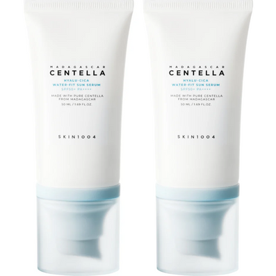 Skin1004 Madagascar Centella Hyalu-Cica Water-Fit Serum PA++++ SPF50+ Duo 2 x 50ml