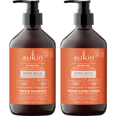 Sukin Bond Build Repair Shampoo & Conditioner Twin 2 x 500ml