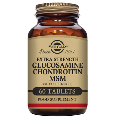 Solgar Extra Strength Glucosamine Chondroitin MSM 60 Tablets
