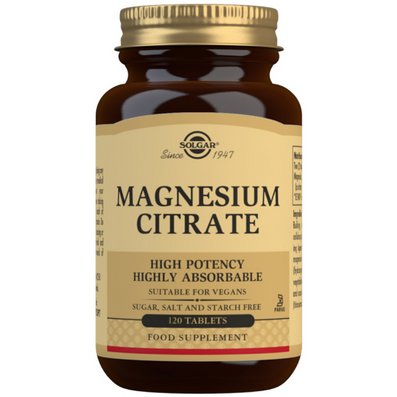 Solgar Magnesium Citrate 120 Tablets