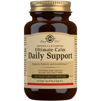 Solgar Ultimate Calm Daily Support 30 Vegetable Capsules