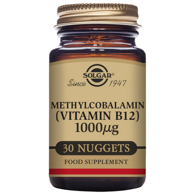 Solgar Methylcobalamin Vitamin B12 1000µg 30 Nuggets