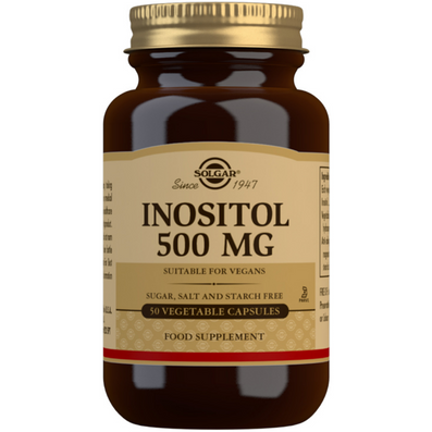 Solgar Inositol 500 mg 50 Vegetable Capsules
