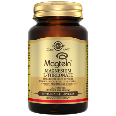 Solgar Magtein Magnesium L-Threonate 60 Vegetable Capsules