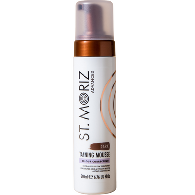St. Moriz Advanced Colour Correcting Tanning Mousse Dark 200ml