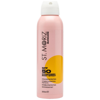 St. Moriz Suncare Sunscreen Body Spray SPF50 200ml