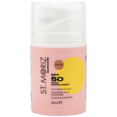 St. Moriz Suncare Tinted Face Sunscreen SPF50 50ml