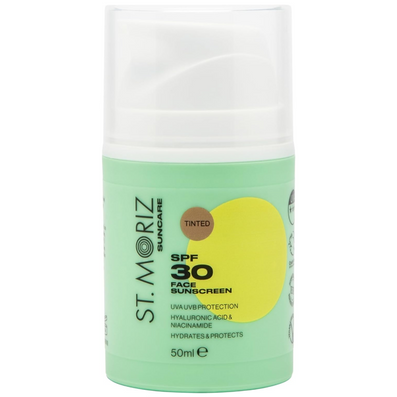 St. Moriz Suncare Tinted Face Sunscreen SPF30 50ml