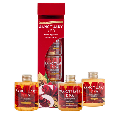 Sanctuary Spa Spiced Signature Stackable Spa Trio Gift Set