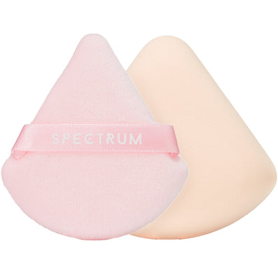 Spectrum Collections Pink Velour & Marble Rubycell Puffection Makeup Puff Duo