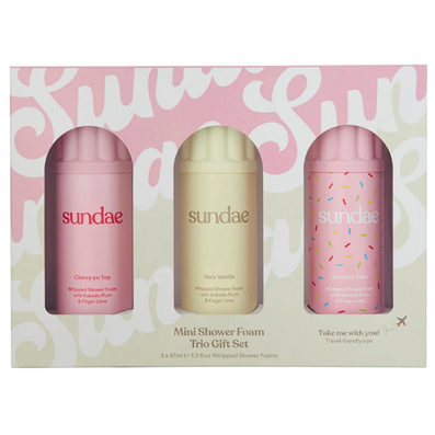 Sundae Whipped Shower Foam Mini Trio Gift Set