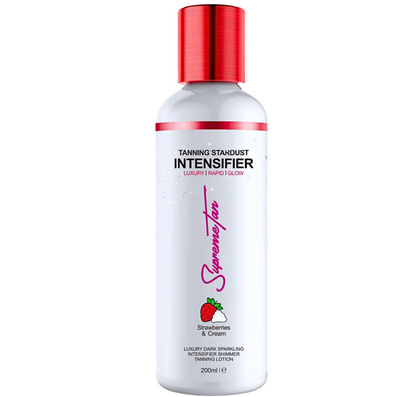 SupremeTan Luxury Stardust Intensifier Tanning Cream Strawberries & Cream 200ml