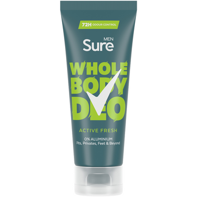 Sure Men Whole Body Deo 72h Active Fresh Deodorant Cream 75ml
