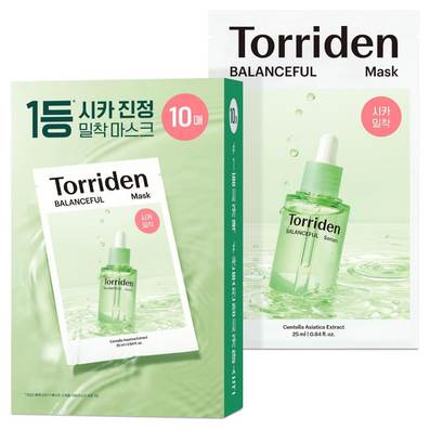 Torriden Balanceful Cica Sheet Mask Pack 10 x 27ml