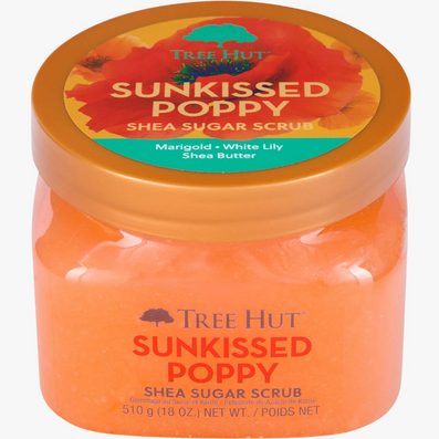Tree Hut Shea Sugar Scrub Sunkissed Poppy 510g