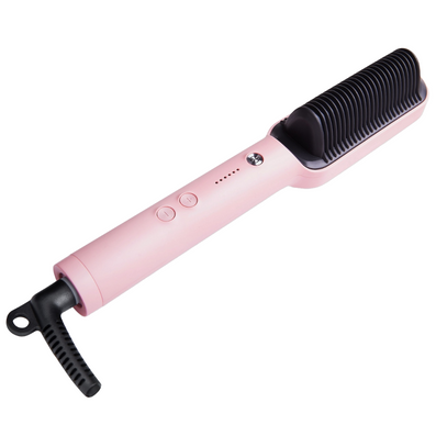TYMO Ring Hair Straightening Comb Pink