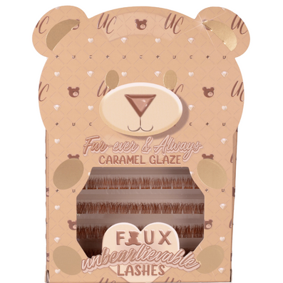 Unicorn Cosmetics Fur-Ever & Always Unbearlievable DIY Individual Lash Clusters Caramel Glaze
