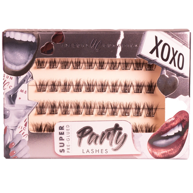 Unicorn Cosmetics XOXO Super Pre-Glued Party Lashes