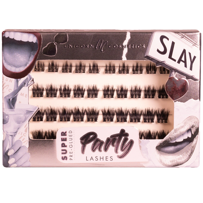 Unicorn Cosmetics SLAY Super Pre-Glued Party Lashes