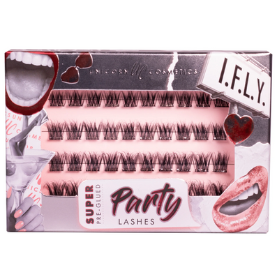 Unicorn Cosmetics I.F.L.Y. Super Pre-Glued Lashes Black 10-12mm