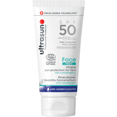 Ultrasun Mineral Face Sun Protection PA++++ SPF50 40ml
