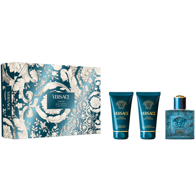 Versace Eros Pour Homme Eau De Toilette Gift Set 50ml