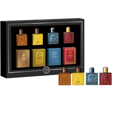 Versace Men's Mini Fragrance Discovery Gift Set 4 x 5ml